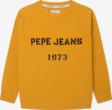 Pepe Jeans Collegepaita 'Orson' värissä keltainen: edessä