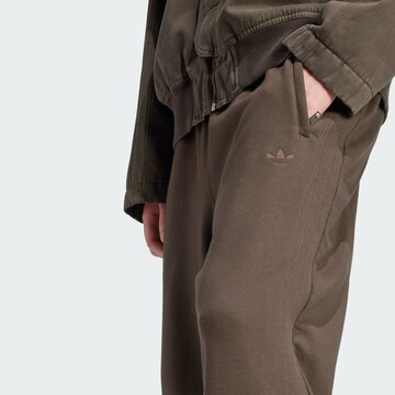 ADIDAS ORIGINALS Loose fit Trousers 'Premium Essentials' in Brown