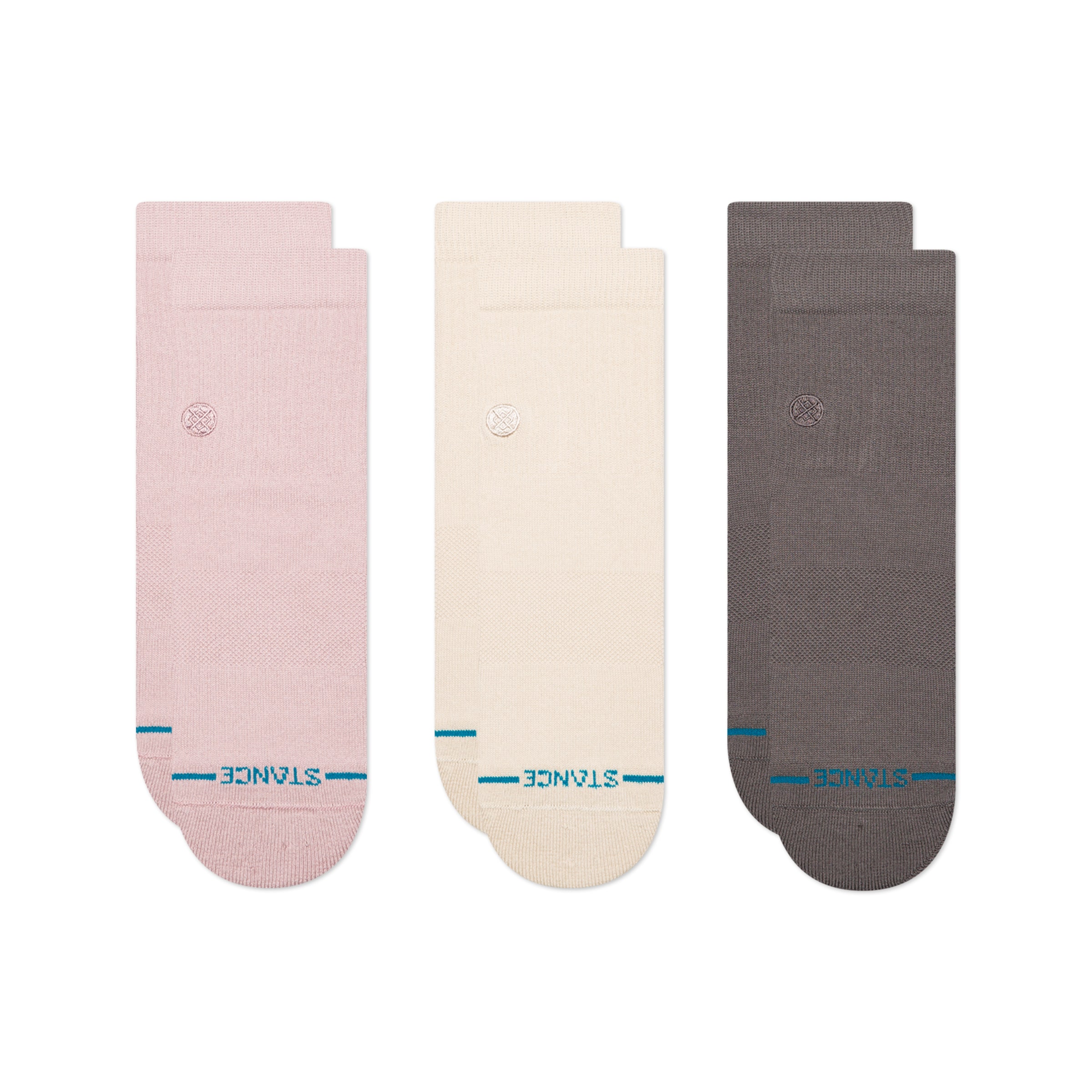 Stance Socks in Purple: front