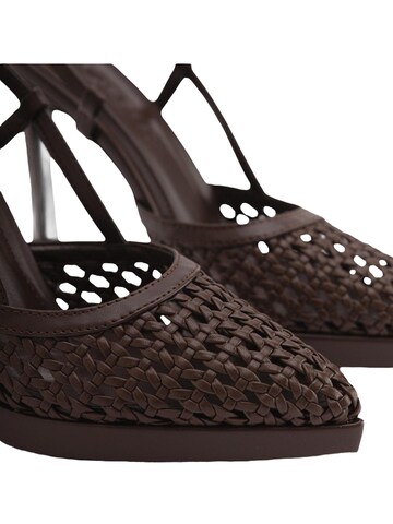 Limoya Slingpumps 'Silvie' in Bruin