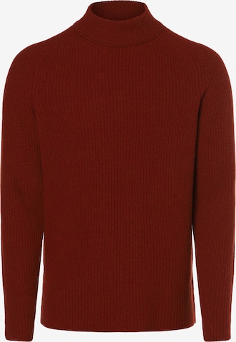 Nils Sundström Sweater ' ' in Brown: front