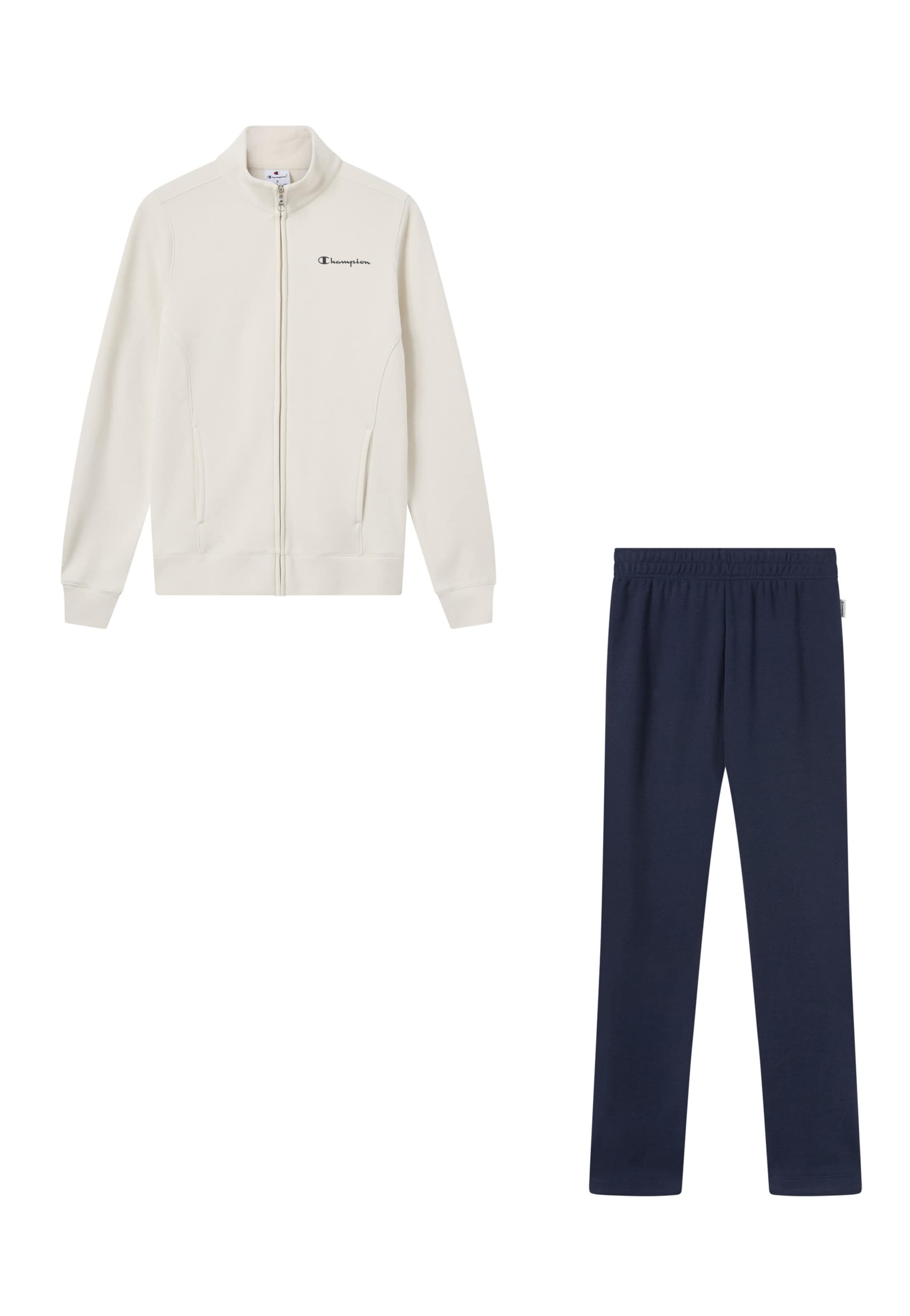 Champion Authentic Athletic Apparel Sweatsuit in Blue: front