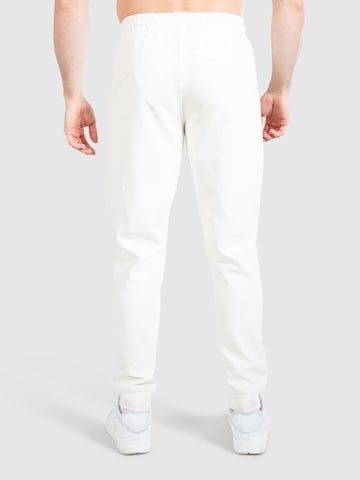 Smilodox Slimfit Broek 'Classic Pro' in Wit