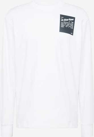 balta G-Star RAW Marškinėliai 'Tile': priekis