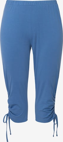 Ulla Popken Skinny Broek in Blauw: voorkant