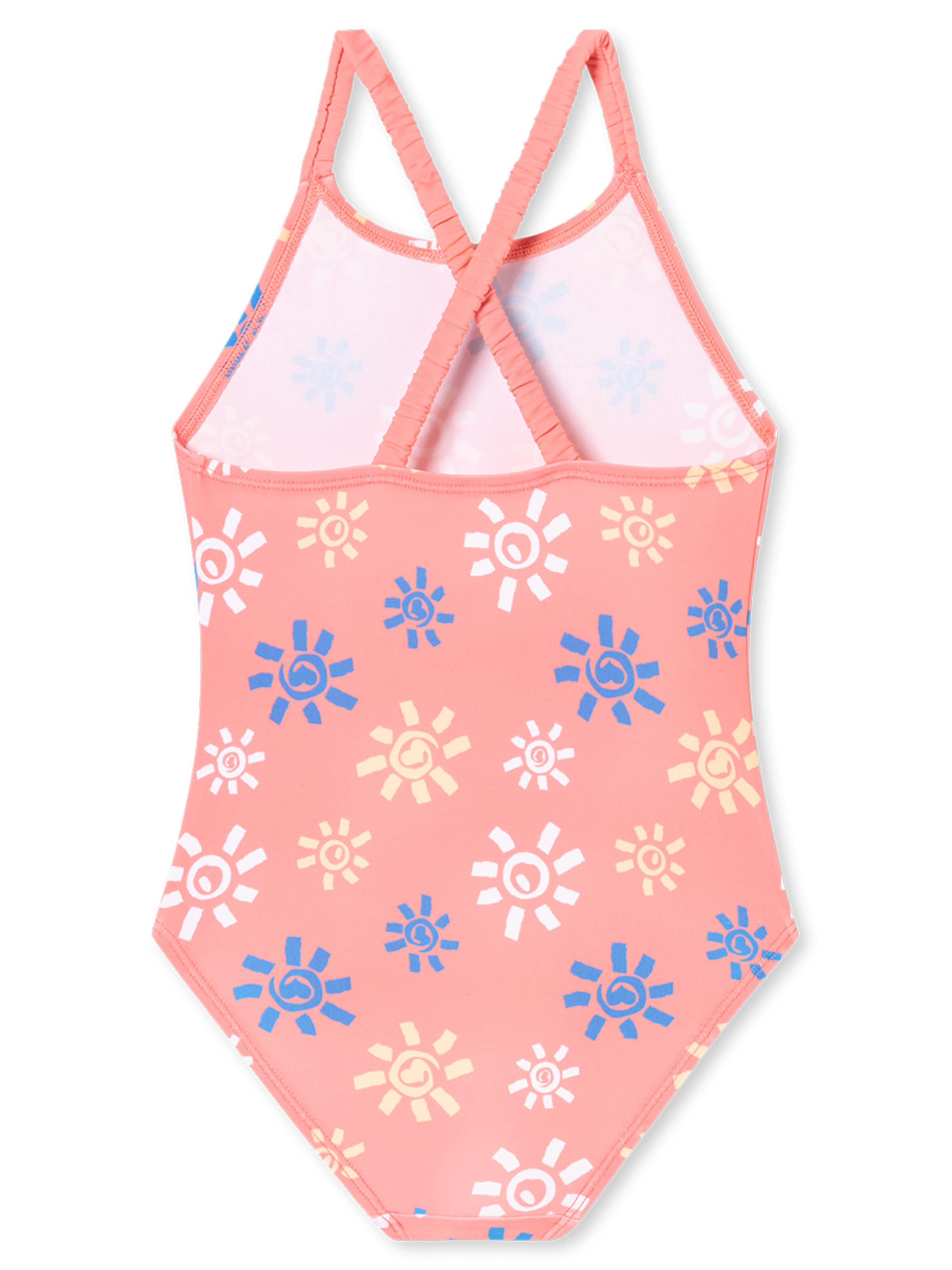 SCHIESSER Badpak ' Aqua Kids Girl ' in Roze