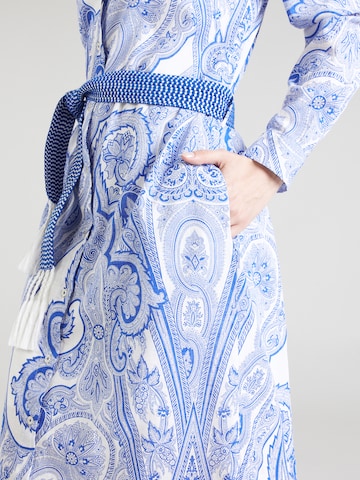 Emily Van Den Bergh Košilové šaty – modrá