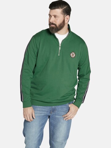 Charles Colby Sweatshirt ' Earl Tiarnan ' in Grün: Vorderseite