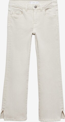 MANGO KIDS Jeans in Wit: voorkant