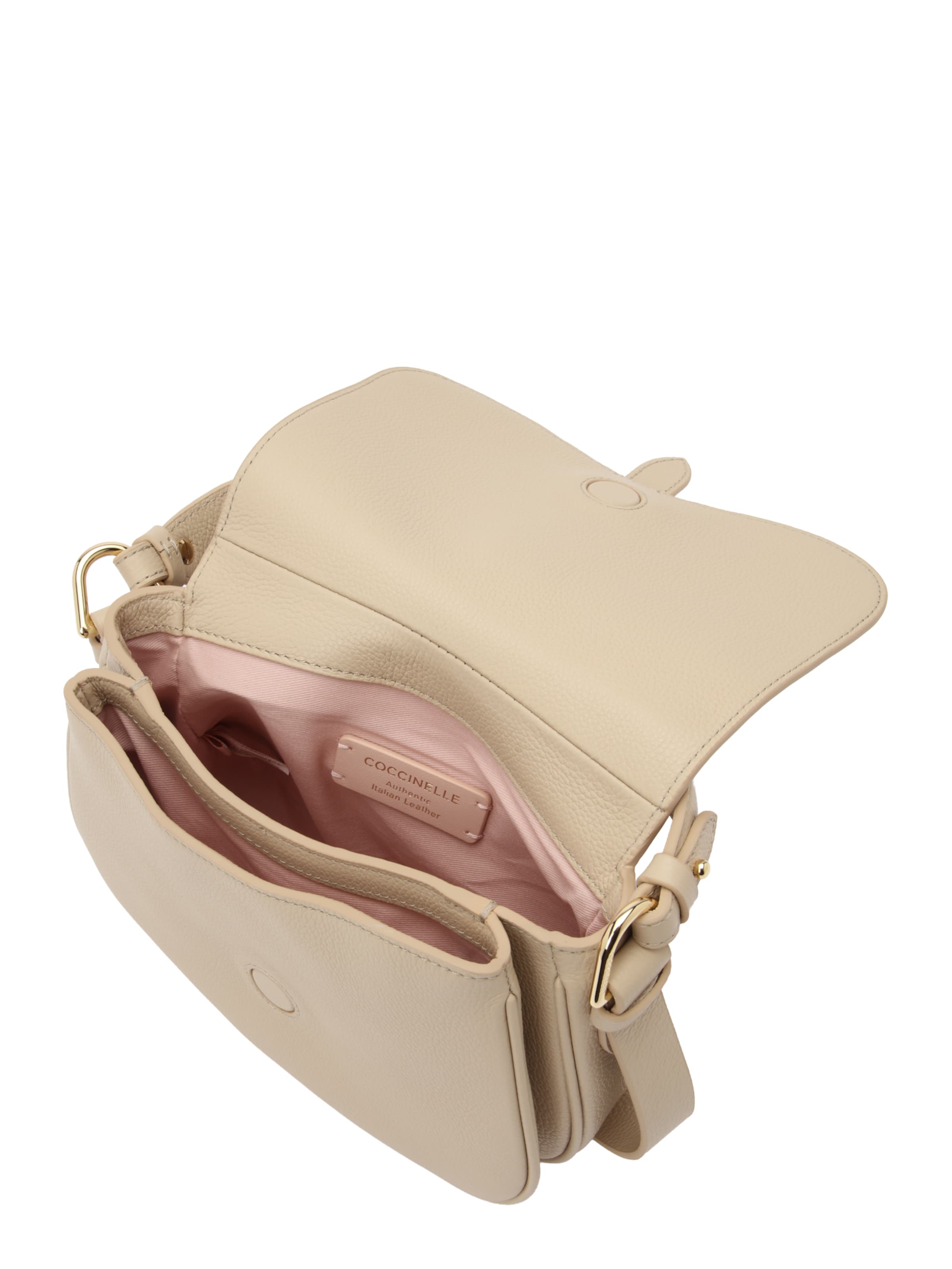 Coccinelle Shoulder Bag 'MAVERY' in Beige