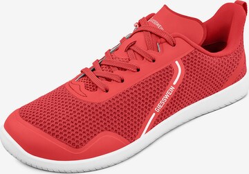 GIESSWEIN Sneakers laag in Rood: voorkant