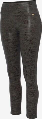 LASCANA Skinny Legginsy w kolorze zielony