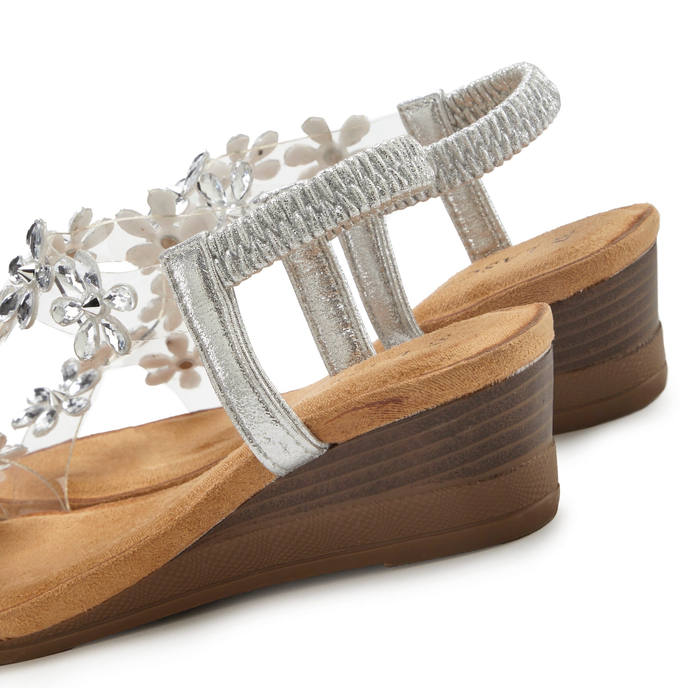 LASCANA Sandale in Silber