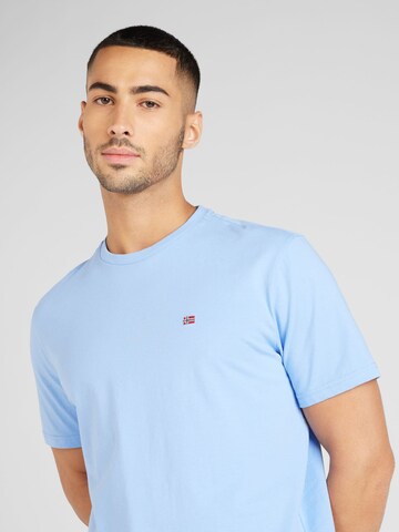 NAPAPIJRI - Camiseta 'SALIS' en azul