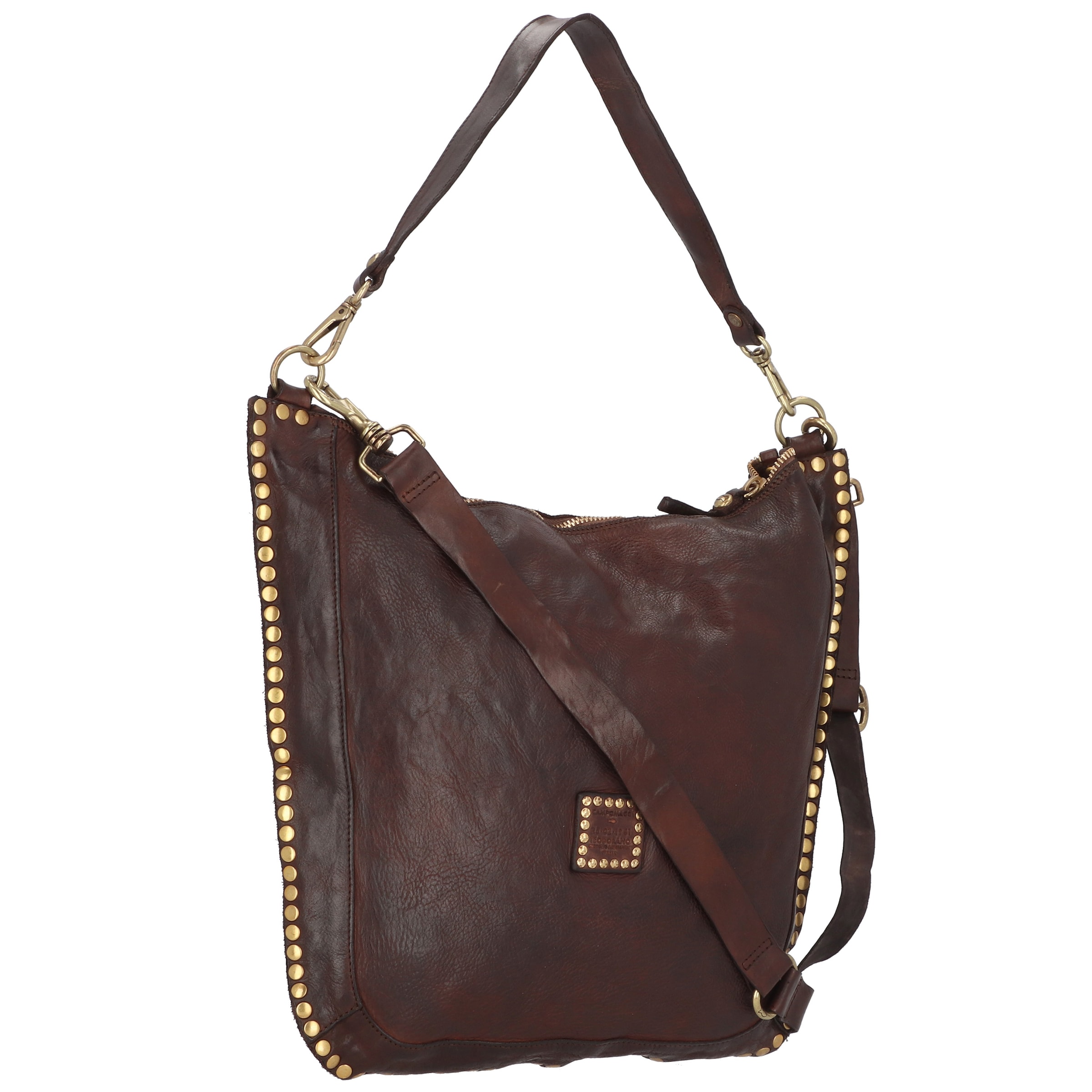 Campomaggi Shoulder bag 'Nemi' in Brown