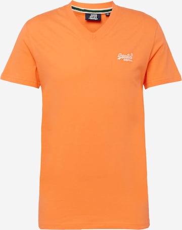 Superdry T-Shirt in Orange: predná strana