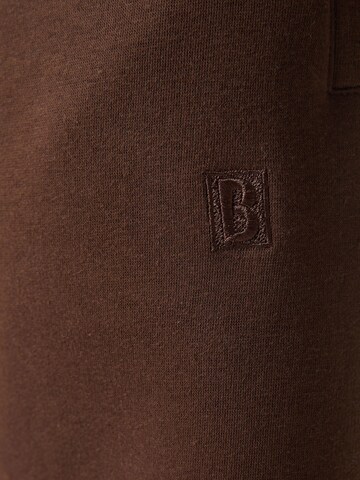 Bershka Regular Trousers in Brown