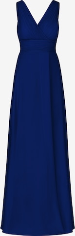 Robe de soirée Kraimod en bleu : devant