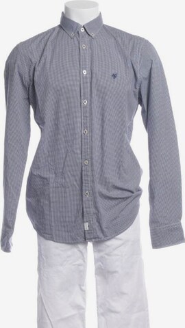 Marc O'Polo Button Up Shirt in M in Blue: front
