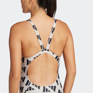 ADIDAS PERFORMANCE Sportbadeanzug in Grau