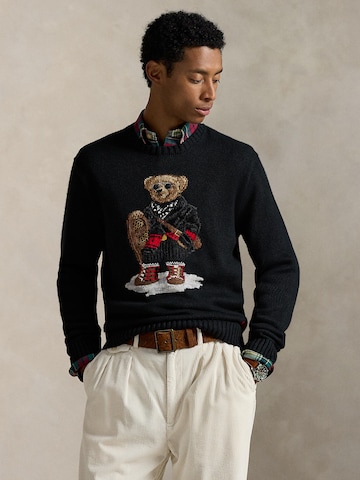 Polo Ralph Lauren Neulepaita värissä musta: etupuoli