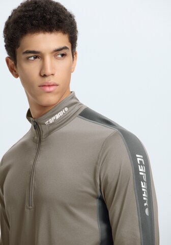 ICEPEAK Performance Shirt 'Fleminton' in Grey