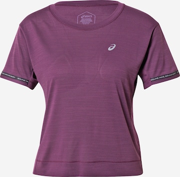ASICS Funkcionalna majica | vijolična barva: sprednja stran