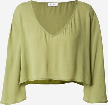 MYLAVIE - Blusa en verde: frente