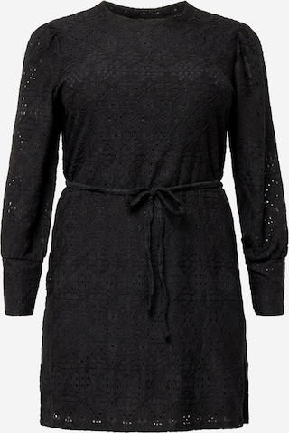 Robe 'FEODORA' Object Curve en noir : devant