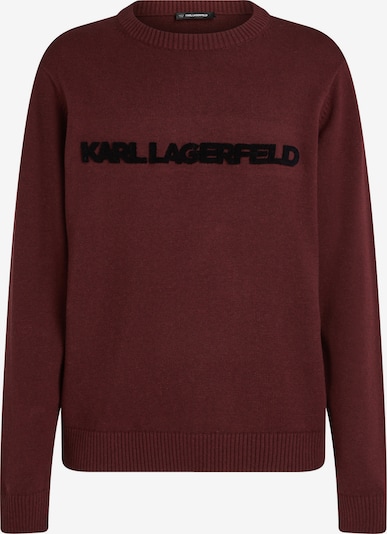 Megztinis iš Karl Lagerfeld, spalva – vyno raudona spalva / juoda, Prekių apžvalga