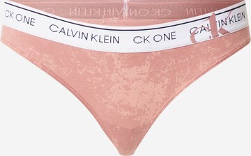 Calvin Klein Underwear رباط بلون زهري: الأمام