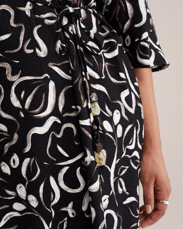 WE Fashion Kleid in Schwarz