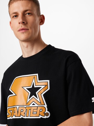 melns Starter Black Label T-Krekls 'Basketball Skin'