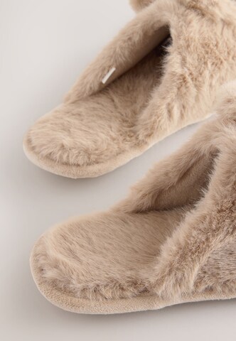 Next Slipper in Beige