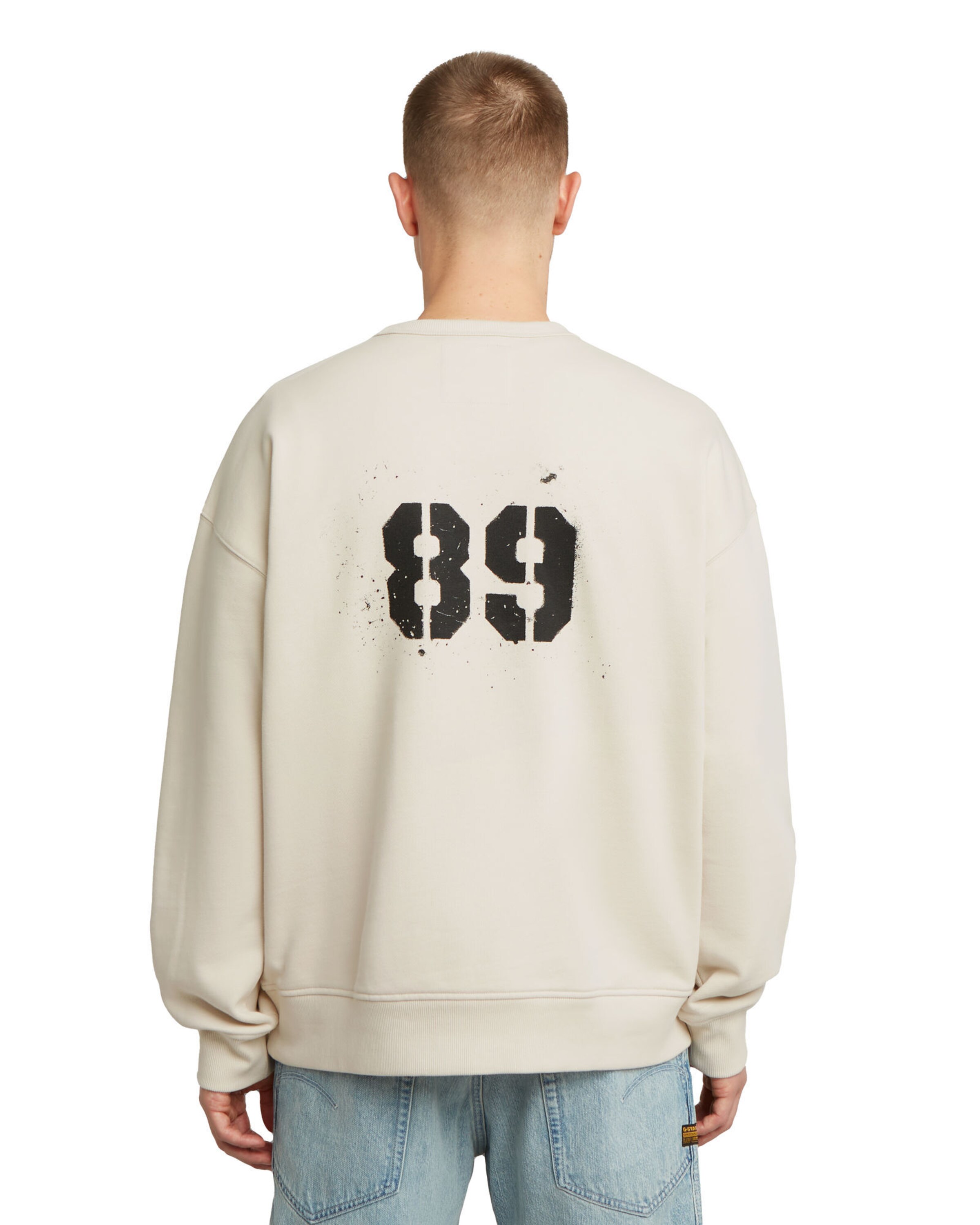 G-STAR Sweatshirt in Weiß