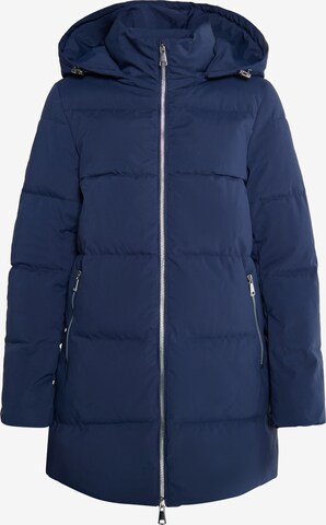 Manteau d’hiver 'Fenia' usha BLUE LABEL en bleu : devant