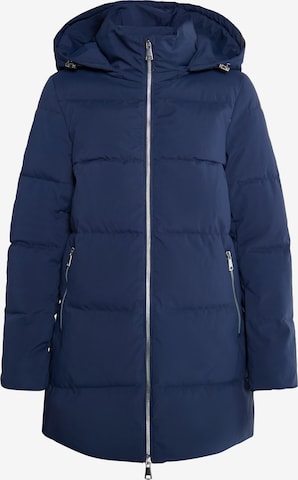 Manteau d’hiver 'Fenia' usha BLUE LABEL en bleu : devant