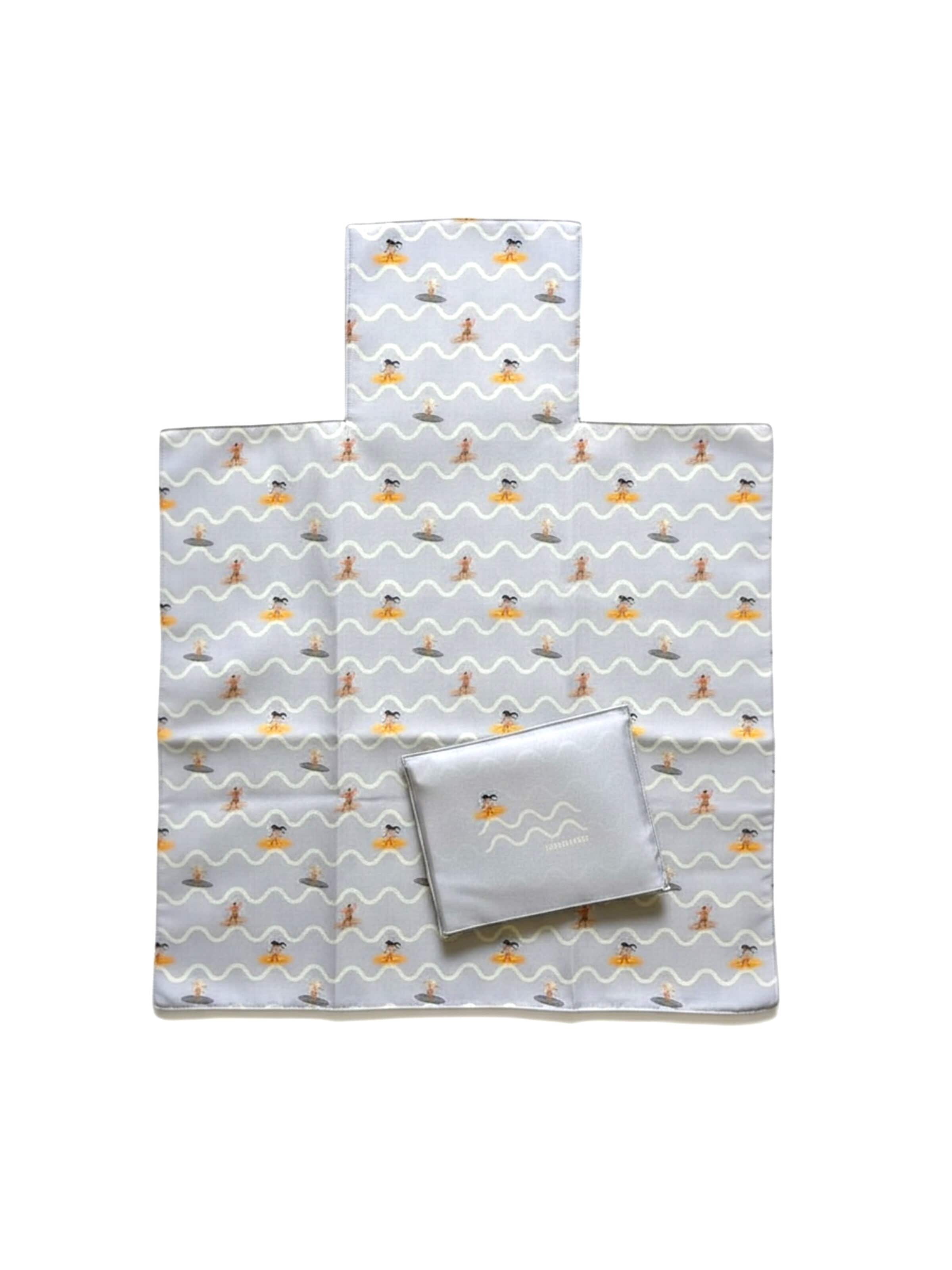 Kahuna Kids Wickeltasche 'Set'‌‌ in Beige