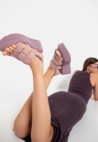 LSCN by LASCANA Sandals in Pink