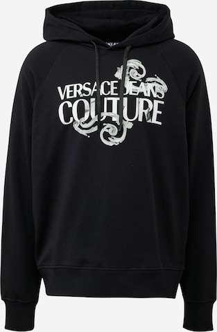 Versace Jeans Couture Sweatshirt in Zwart: voorkant