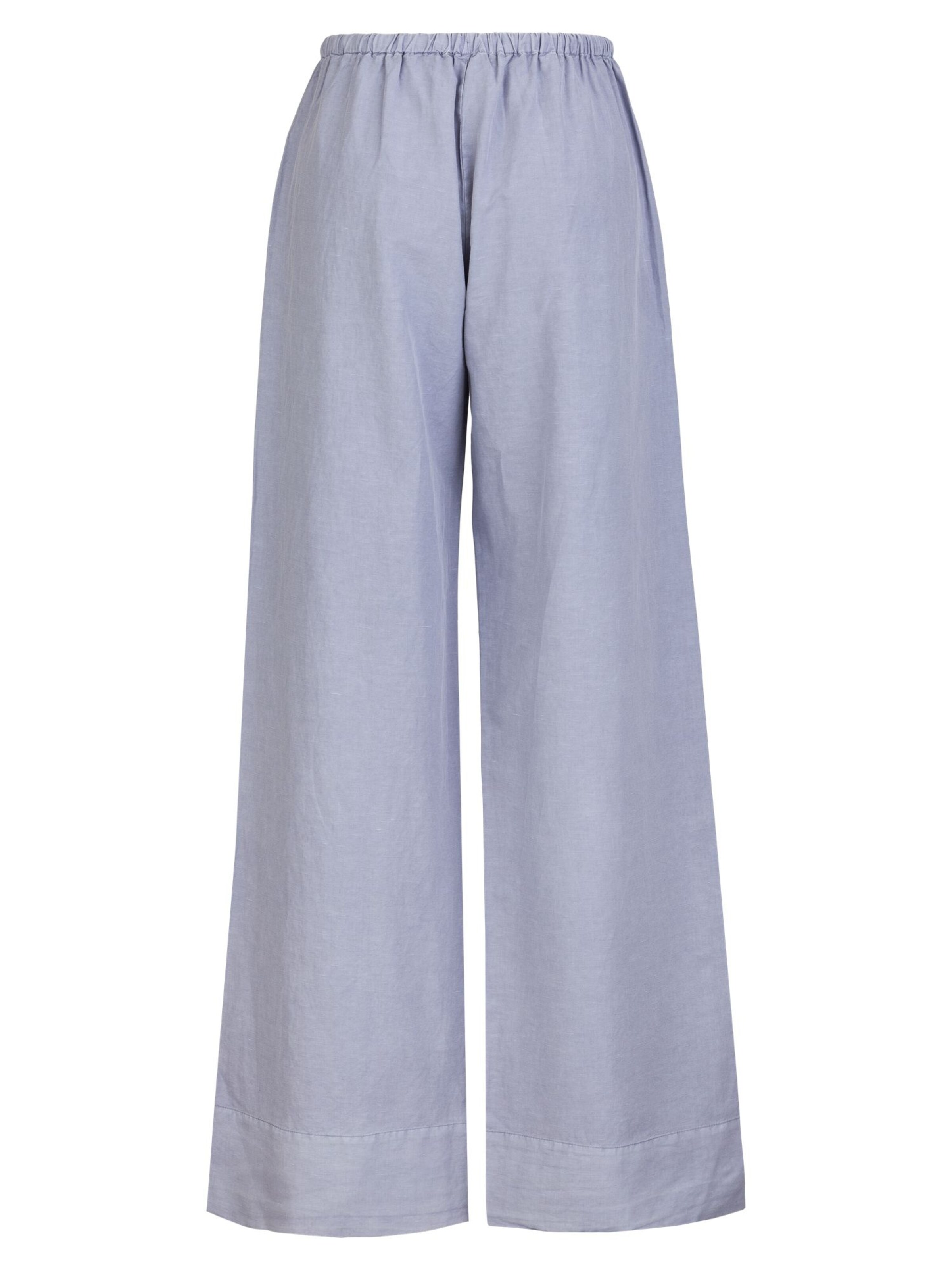 REPLAY Wide leg Trousers 'COMPONENTE' in Blue
