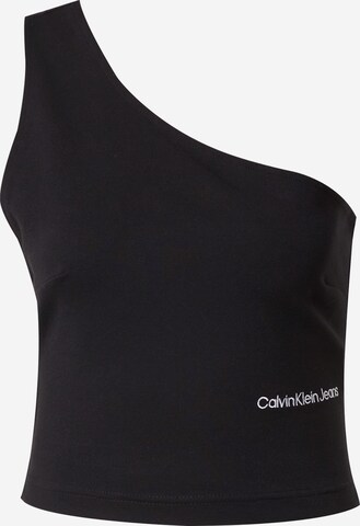 Calvin Klein Jeans Top in Schwarz: predná strana