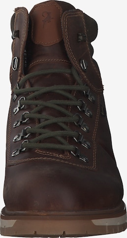 Fretzman Lace-Up Boots in Brown