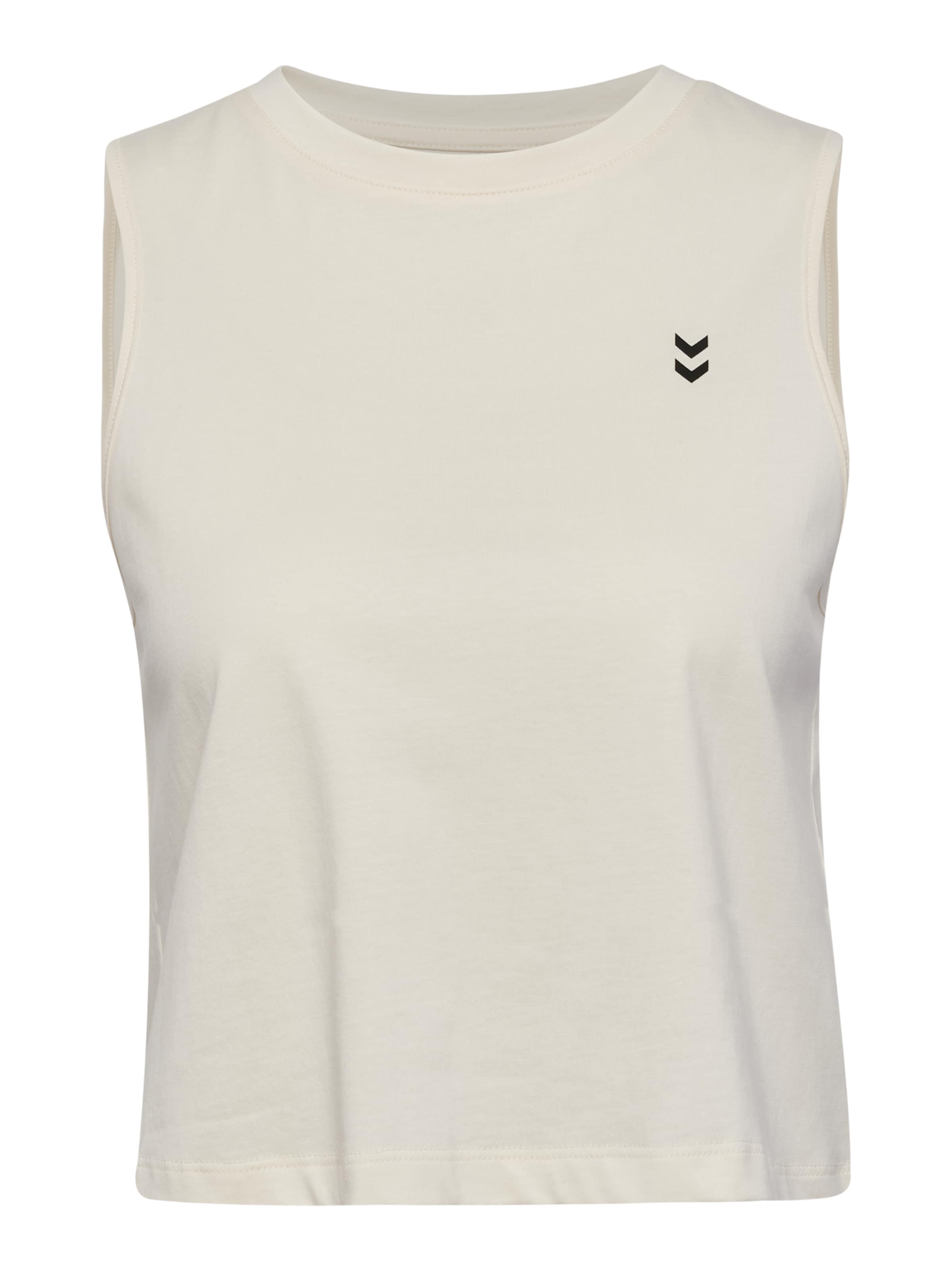 Hummel Αθλητικό τοπ 'Hiit' σε λευκό: μπροστά