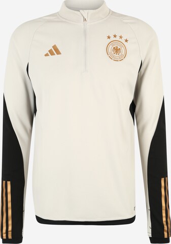 Tricou funcțional 'Germany Tiro 23 ' de la ADIDAS PERFORMANCE pe bej: față