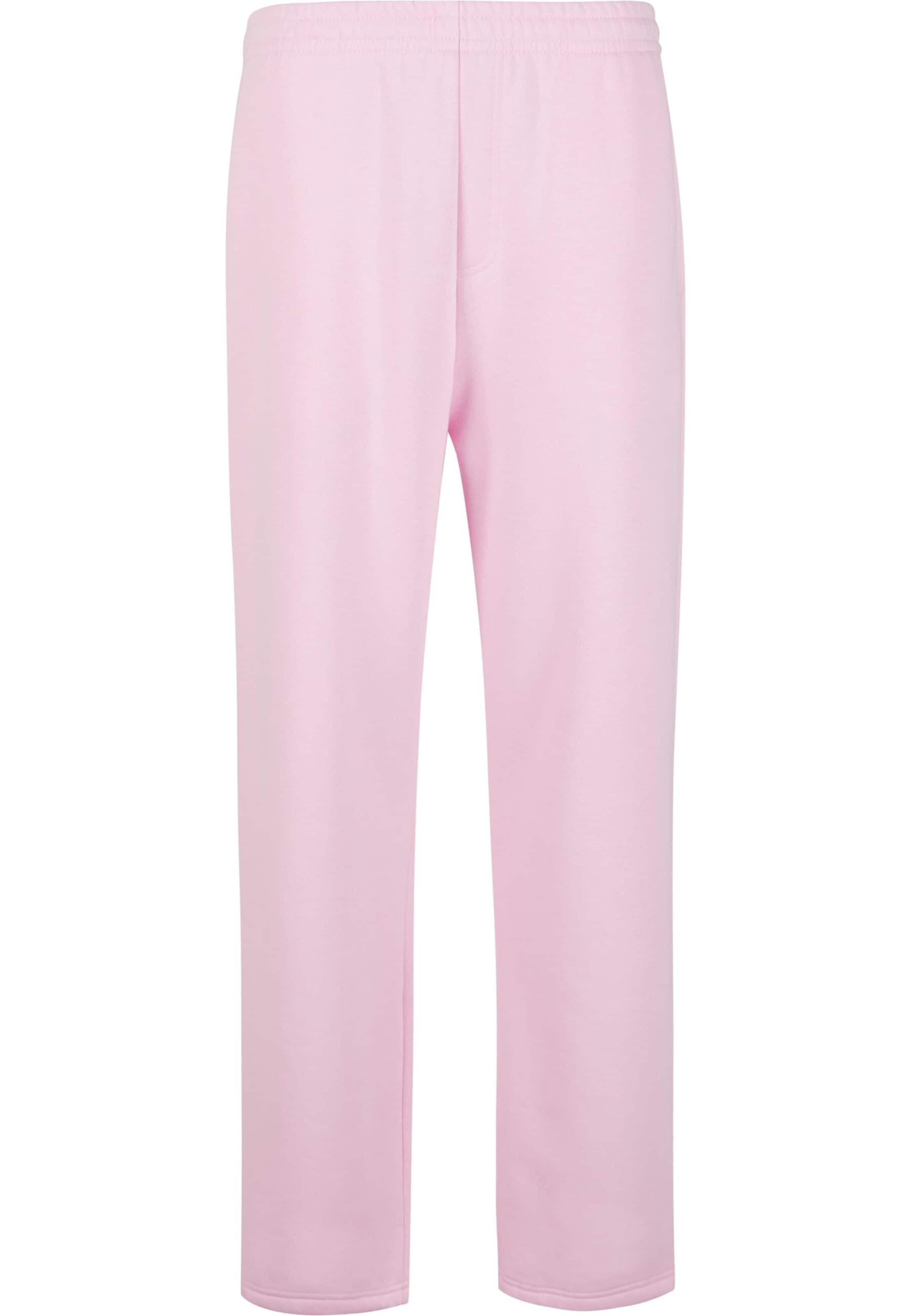 Urban Classics Штаны 'Fluffy' в Ярко-розовый: спереди