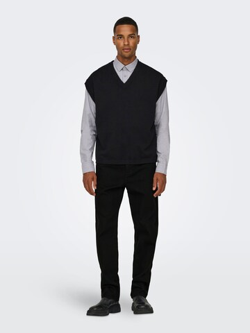 Only & Sons Regular Jeans 'ONSEdge' in Black