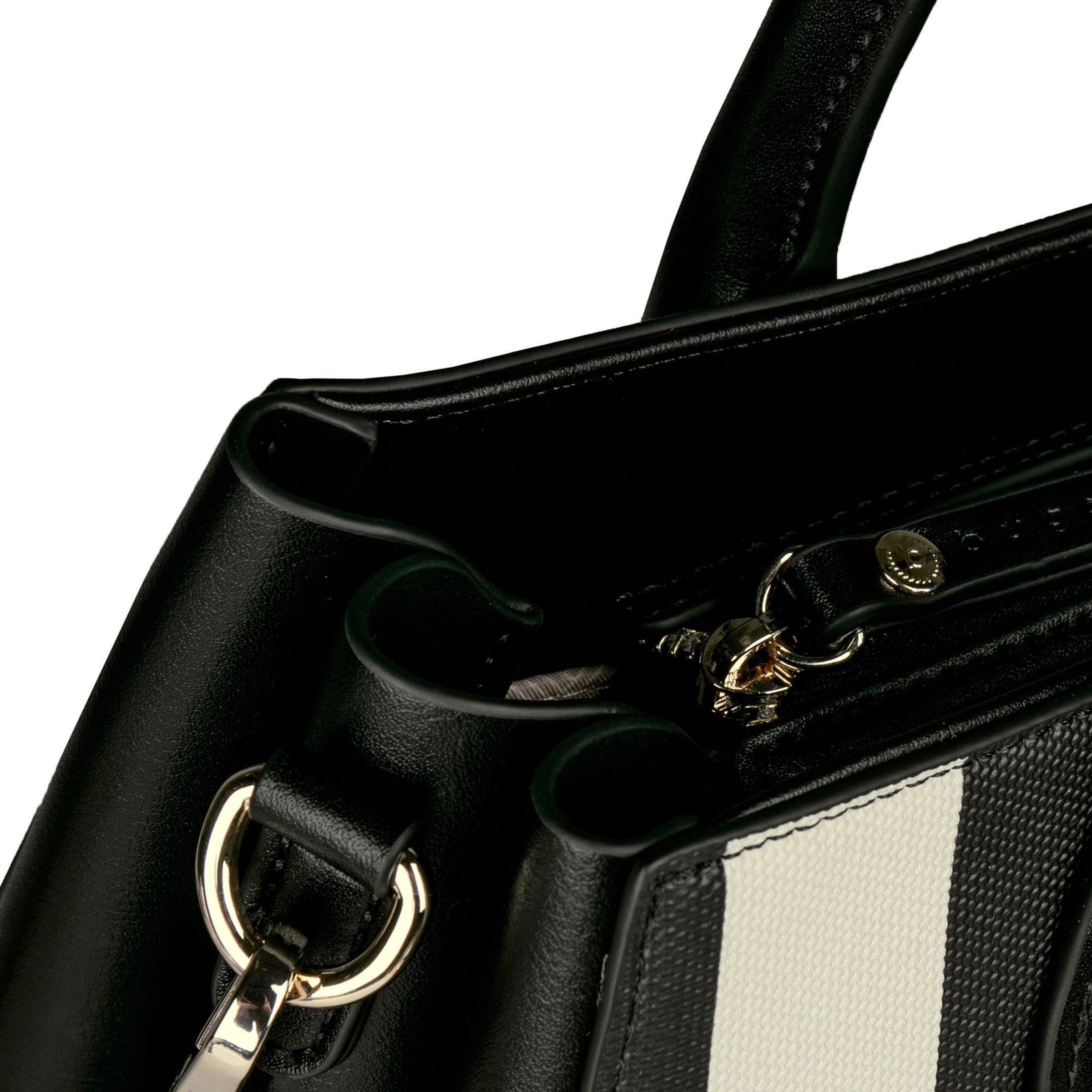 Shopper di bugatti in nero