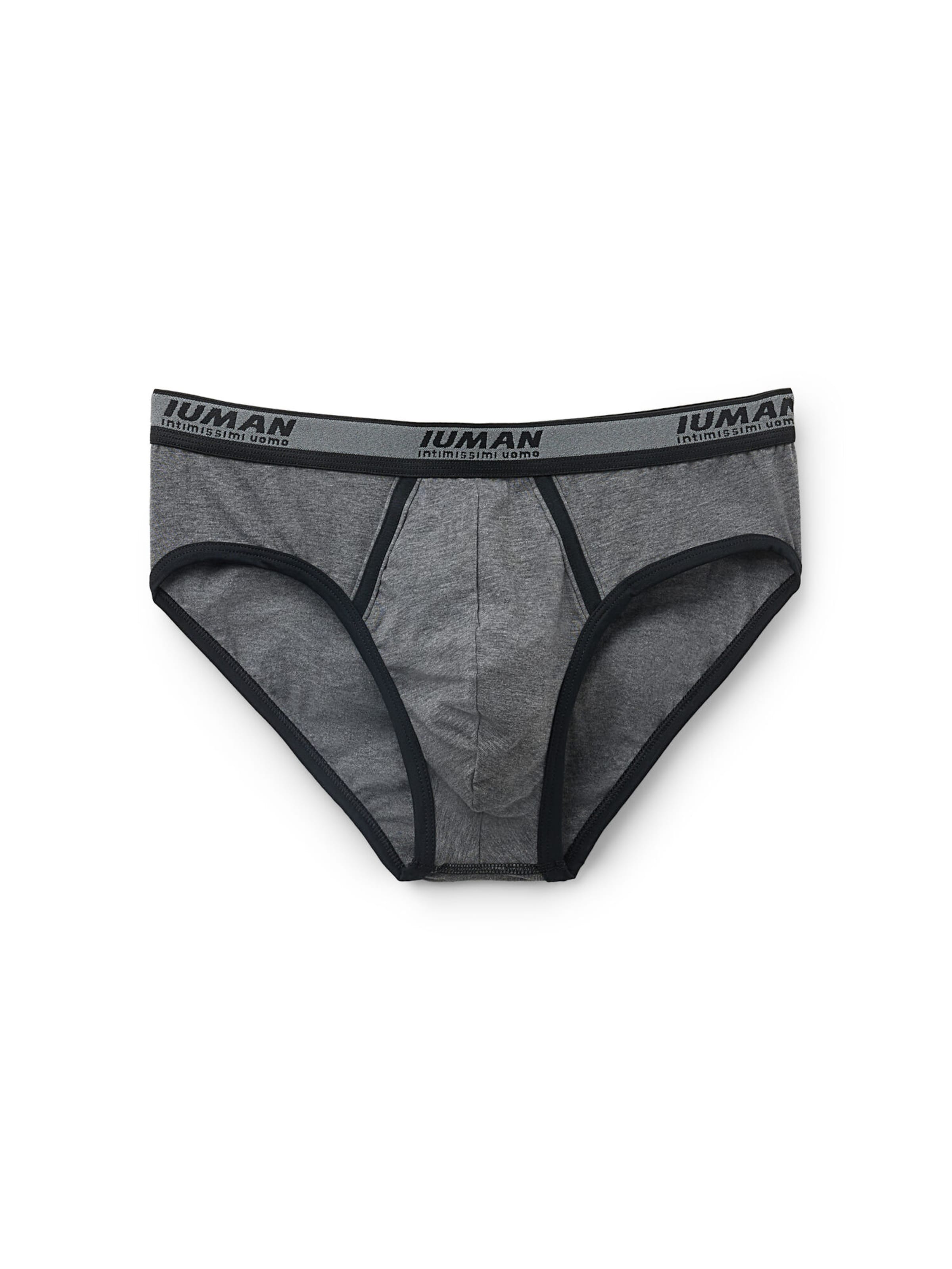 IUMAN Intimissimi Uomo Panty in Grey: front
