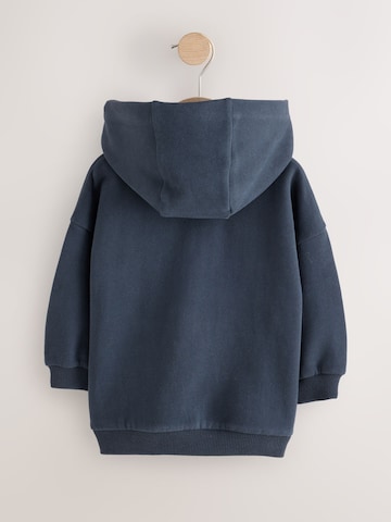 Next - Sudadera con cremallera en azul